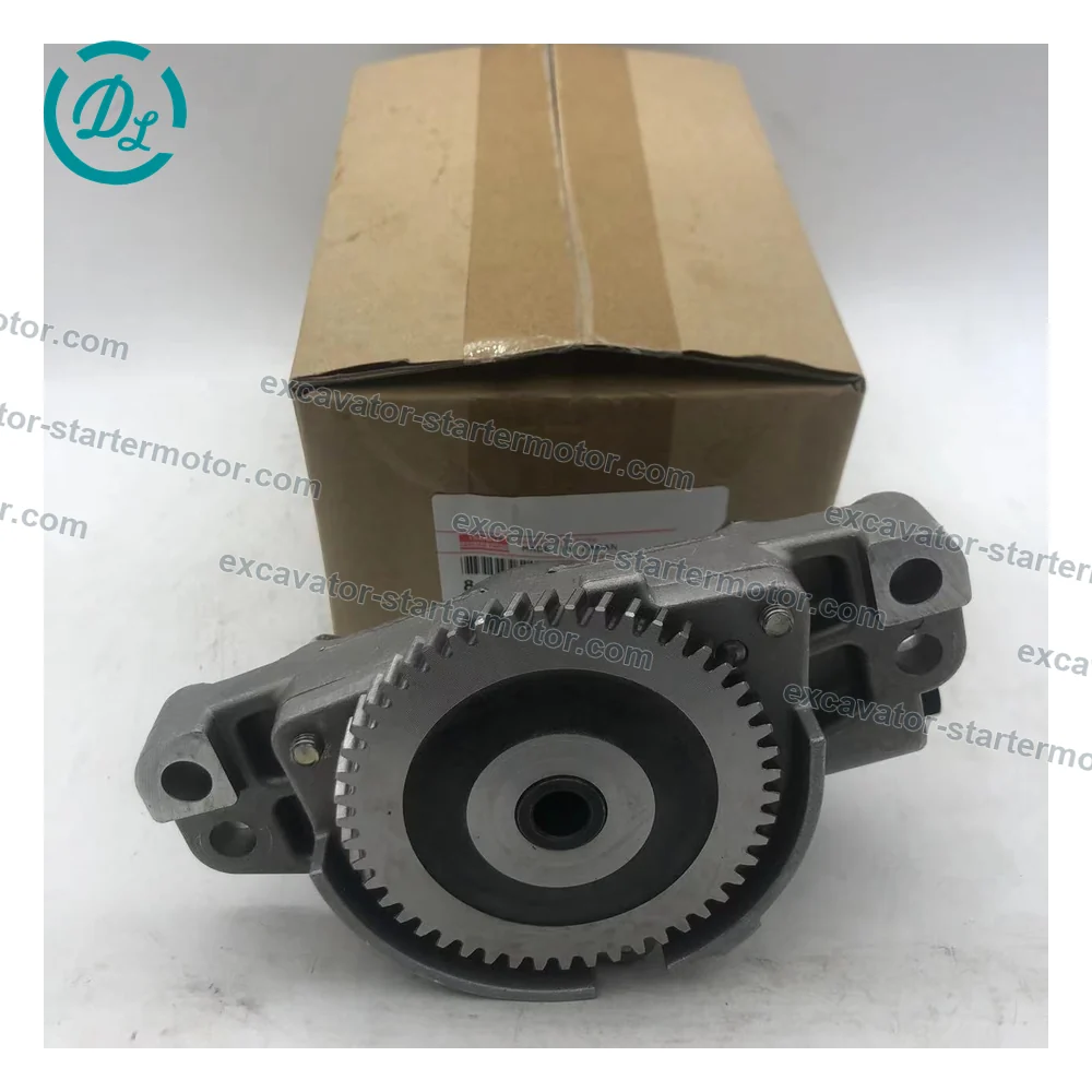 8-98095768-1 Oil Pump for Isuzu 4LE1 4LE2 Hitachi ZX70-3 ZX85USB-3, OEM/reference 8-98095768-1, Engine Lubrication Oil Pump Assembly