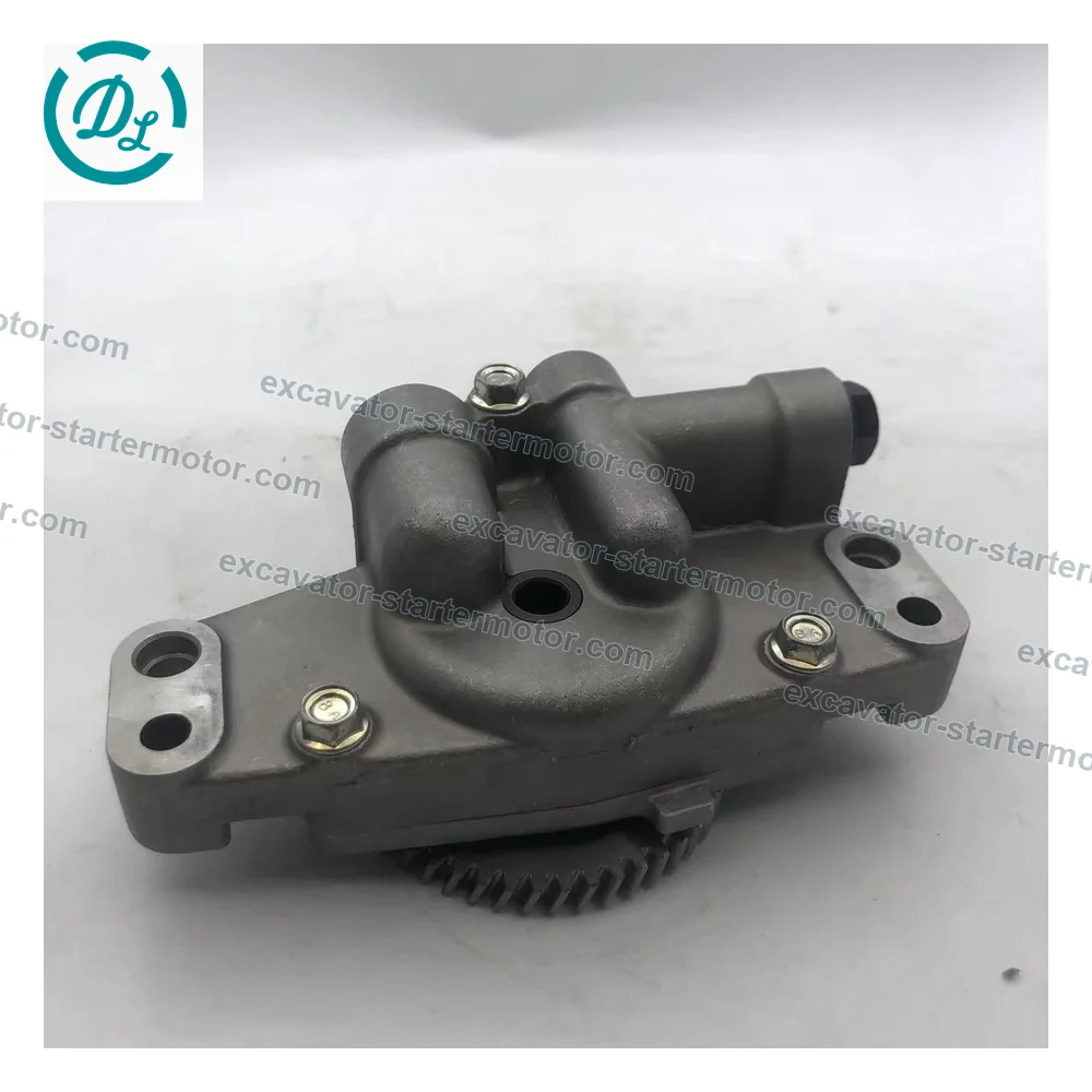 8-98095768-1 Oil Pump for Isuzu 4LE1 4LE2 Hitachi ZX70-3 ZX85USB-3, OEM/reference 8-98095768-1, Engine Lubrication Oil Pump Assembly, product view 5