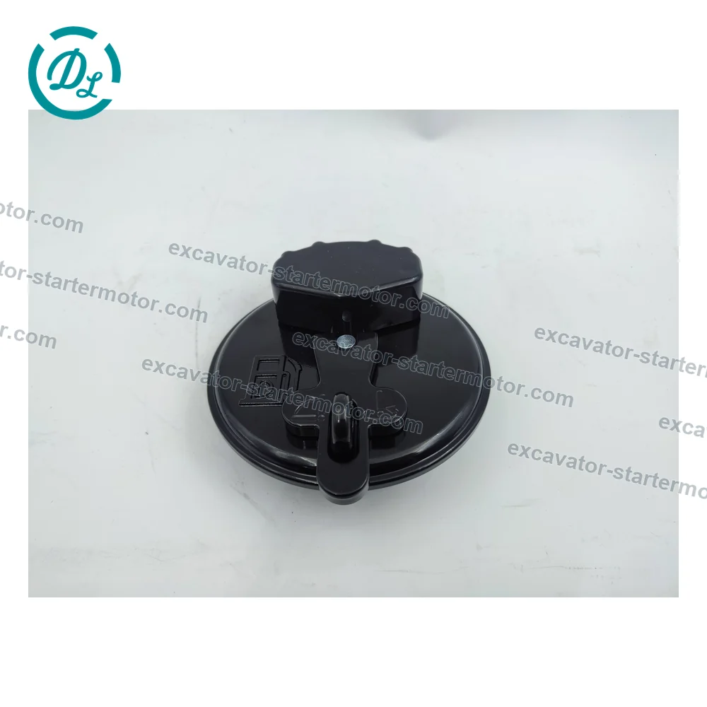 349-7059 Lockable Vented Fuel Tank Cap for Cat Equipment, OEM/reference 349-7059, Lockable Vented Fuel Cap Assembly, product view 4