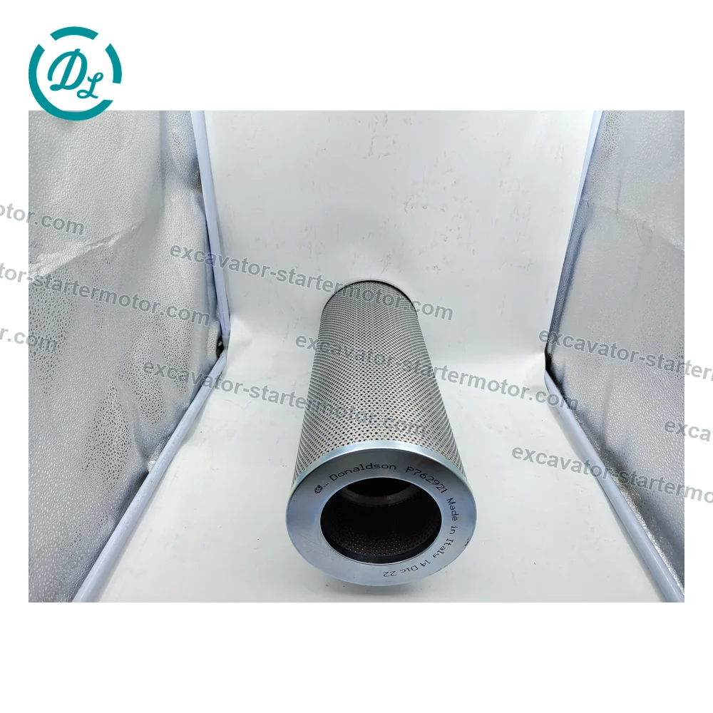 P762921 4333469 10 Micron Hydraulic Filter for Hitachi Komatsu Equipment, OEM/reference P762921, 10 Micron Hydraulic Filter Cartridge, product view 3