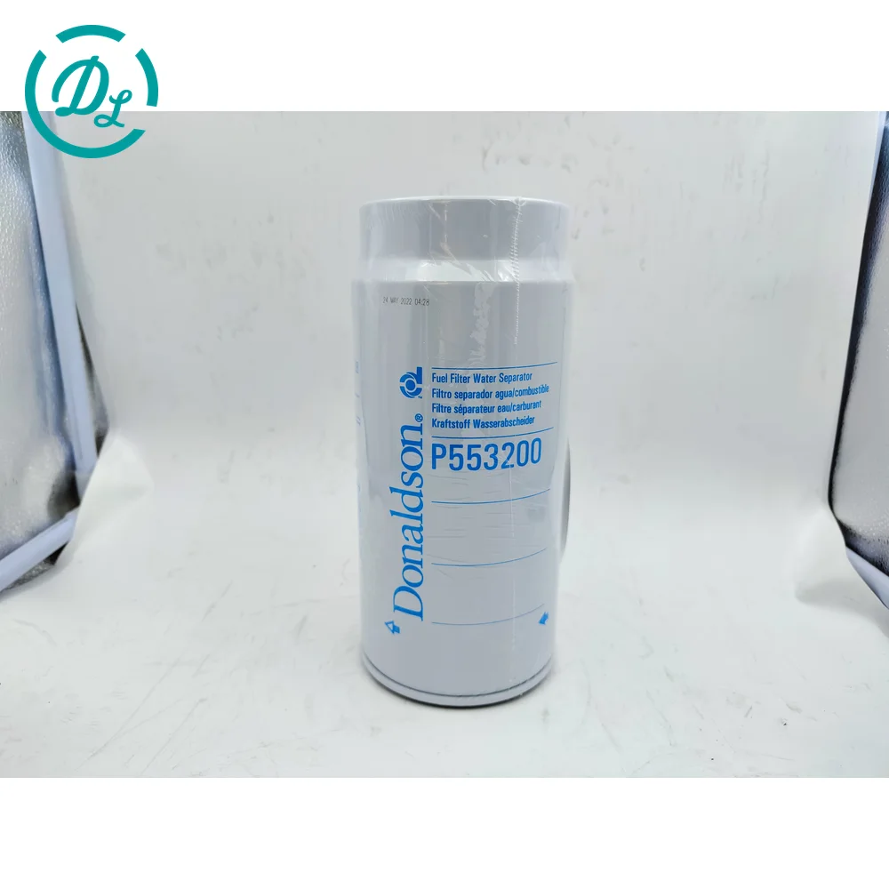 P553200 600-311-4510 Spin-On Fuel/Water Separator for Komatsu Equipment, OEM/reference P553200, Spin-On Fuel/Water Separator, product view 3