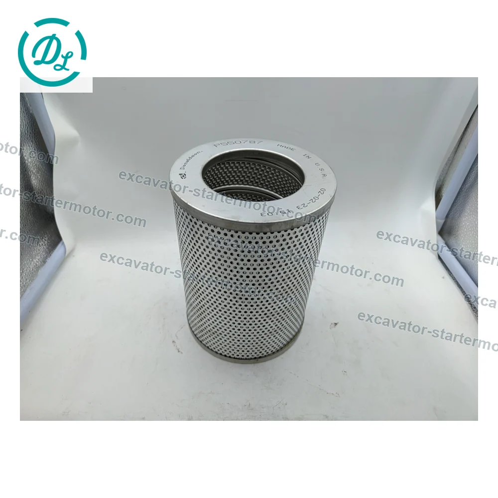 P550787 207-60-71181 Hydraulic Filter for Komatsu PC200-7 PC200-8, OEM/reference P550787, Hydraulic Filter Cartridge, product view 2