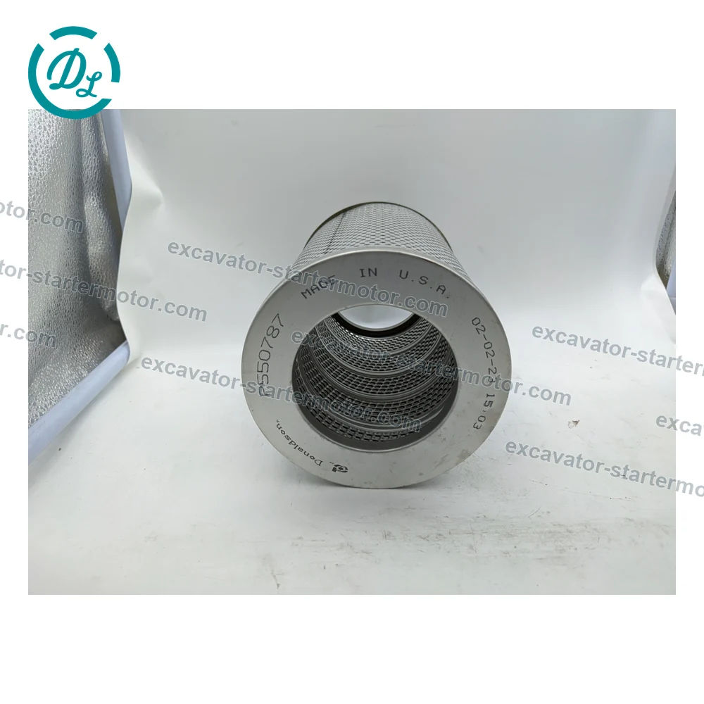 P550787 207-60-71181 Hydraulic Filter for Komatsu PC200-7 PC200-8, OEM/reference P550787, Hydraulic Filter Cartridge, product view 3