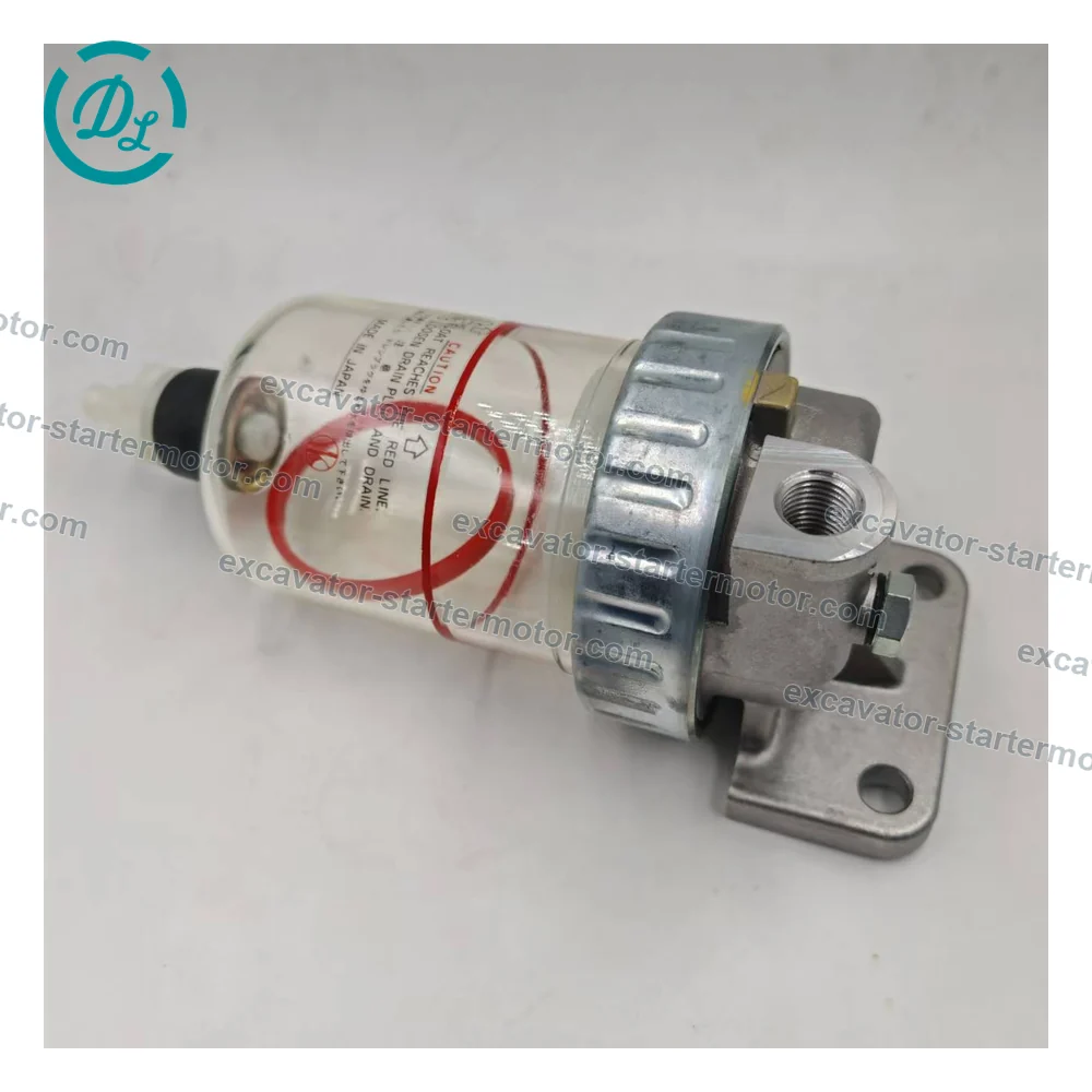 1-13200960-0 Fuel Sedimenter Water Separator for Isuzu 6HK1 Hitachi ZX330, OEM/reference 1-13200960-0, Fuel Sedimenter and Water Separator Assembly, product view 2