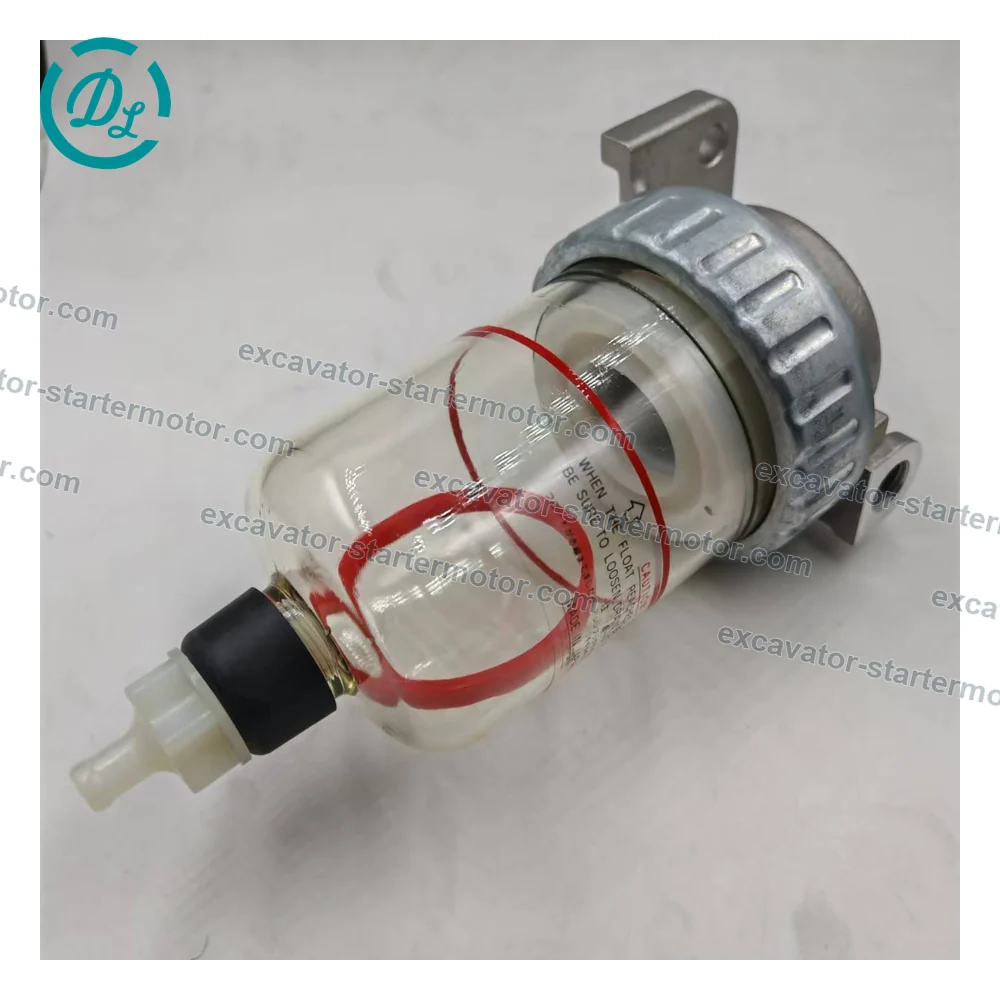 1-13200960-0 Fuel Sedimenter Water Separator for Isuzu 6HK1 Hitachi ZX330, OEM/reference 1-13200960-0, Fuel Sedimenter and Water Separator Assembly, product view 5