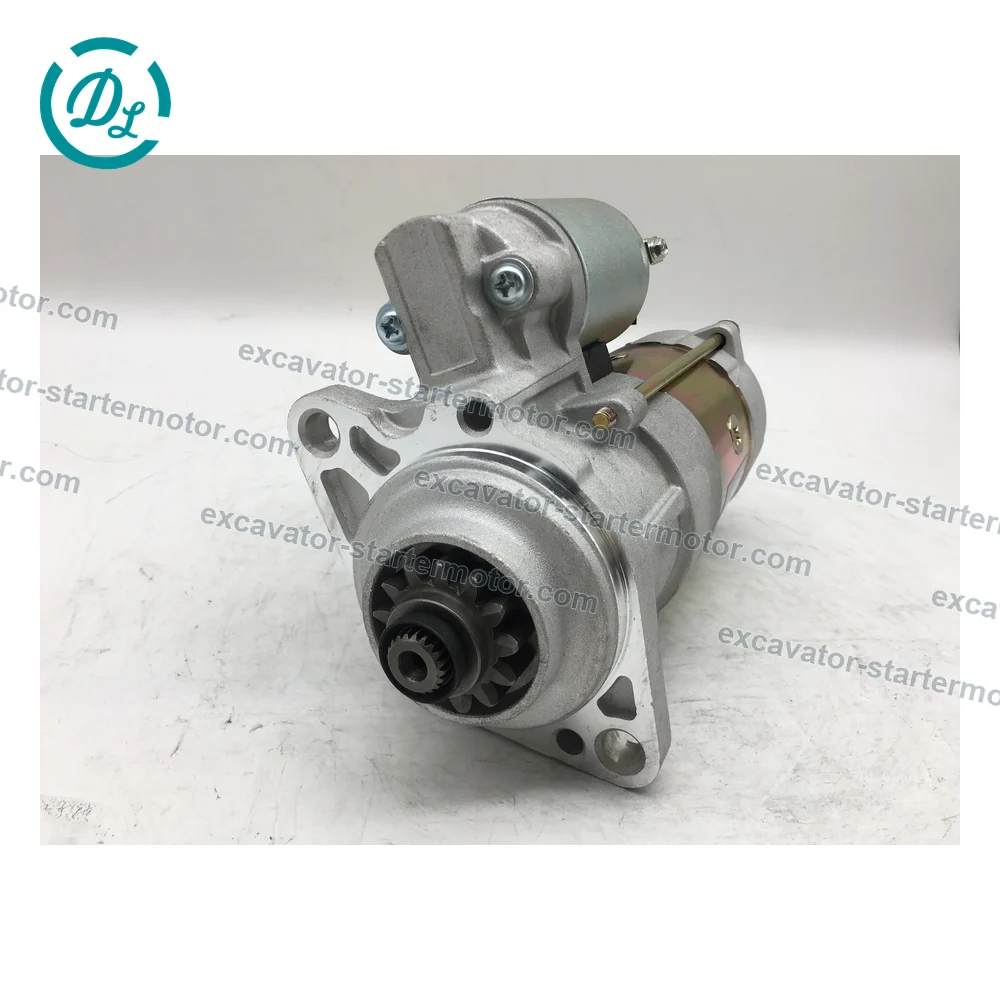 M2T56272 12V 2.0kW 13-Tooth CW Starter for Mitsubishi K3D K4D and K4E Engines, OEM/reference M2T56272, 12V 2.0kW 13-Tooth CW OSGR Starter, product view 2