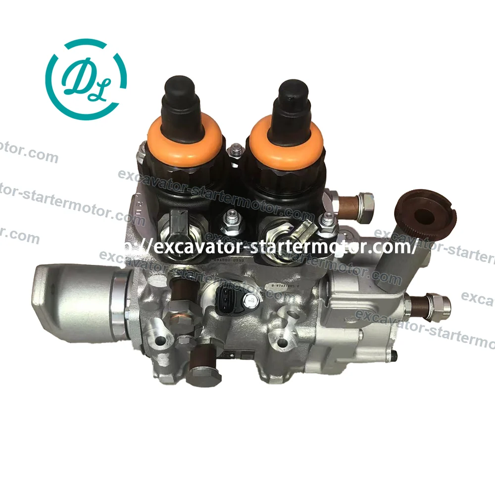 8-97431885-0 094000-0950 Fuel Injection Pump for Isuzu 6WG1 6WF1, OEM/reference 8-97431885-0, Two-Element Fuel Injection Pump, product view 2
