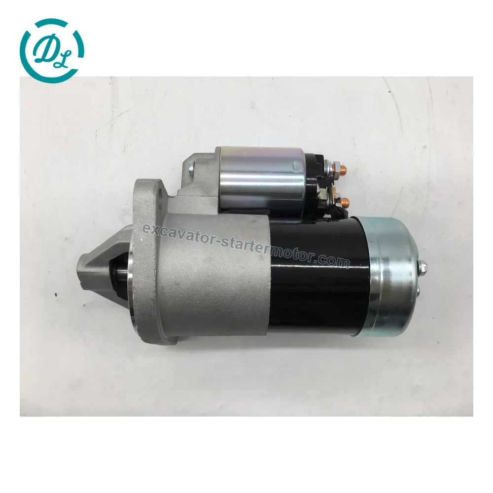 S114-194 12V 1.0kW 9-Tooth Starter for Yanmar YSM8 YSM12, OEM/reference S114-194, 12V 1.0kW 9-Tooth Starter Motor, product view 3