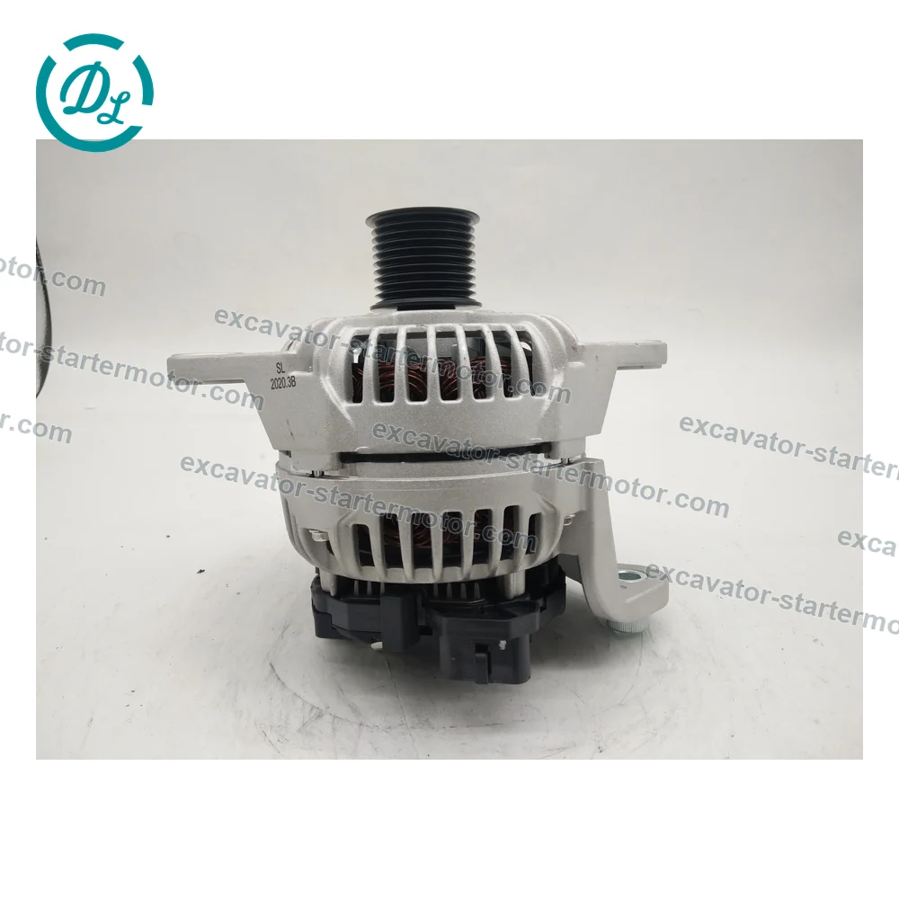 0 124 555 020 24V 80A Alternator for Volvo EC210B, EC240B and EC290B, OEM/reference 0 124 555 020, Alternator