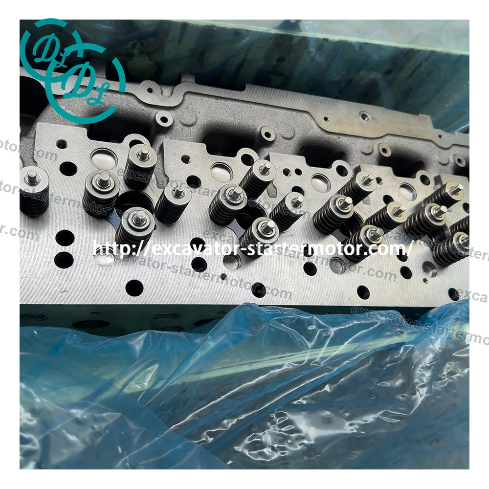 344-2149 C9 Cylinder Head Assembly for Cat 330D 336D D6T D7R, OEM/reference 344-2149, C9 Basic Engine Cylinder Head Assembly, product view 3