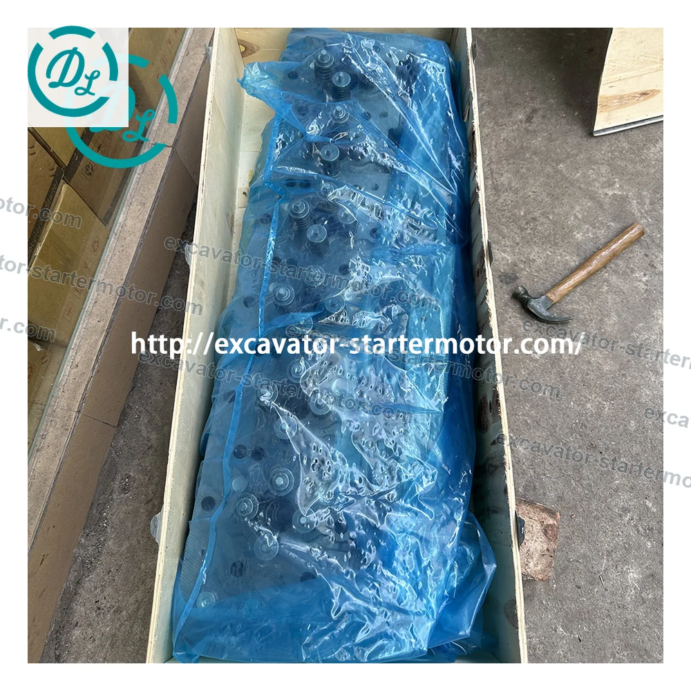 344-2149 C9 Cylinder Head Assembly for Cat 330D 336D D6T D7R, OEM/reference 344-2149, C9 Basic Engine Cylinder Head Assembly, product view 4