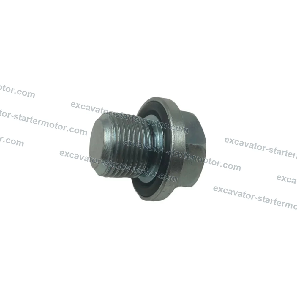 9-09662012-0 M20x1.5 Oil Drain Plug for Isuzu 4JG1 6HK1 6WG1, OEM/reference 9-09662012-0, M20x1.5 Engine Oil Drain Plug, product view 6