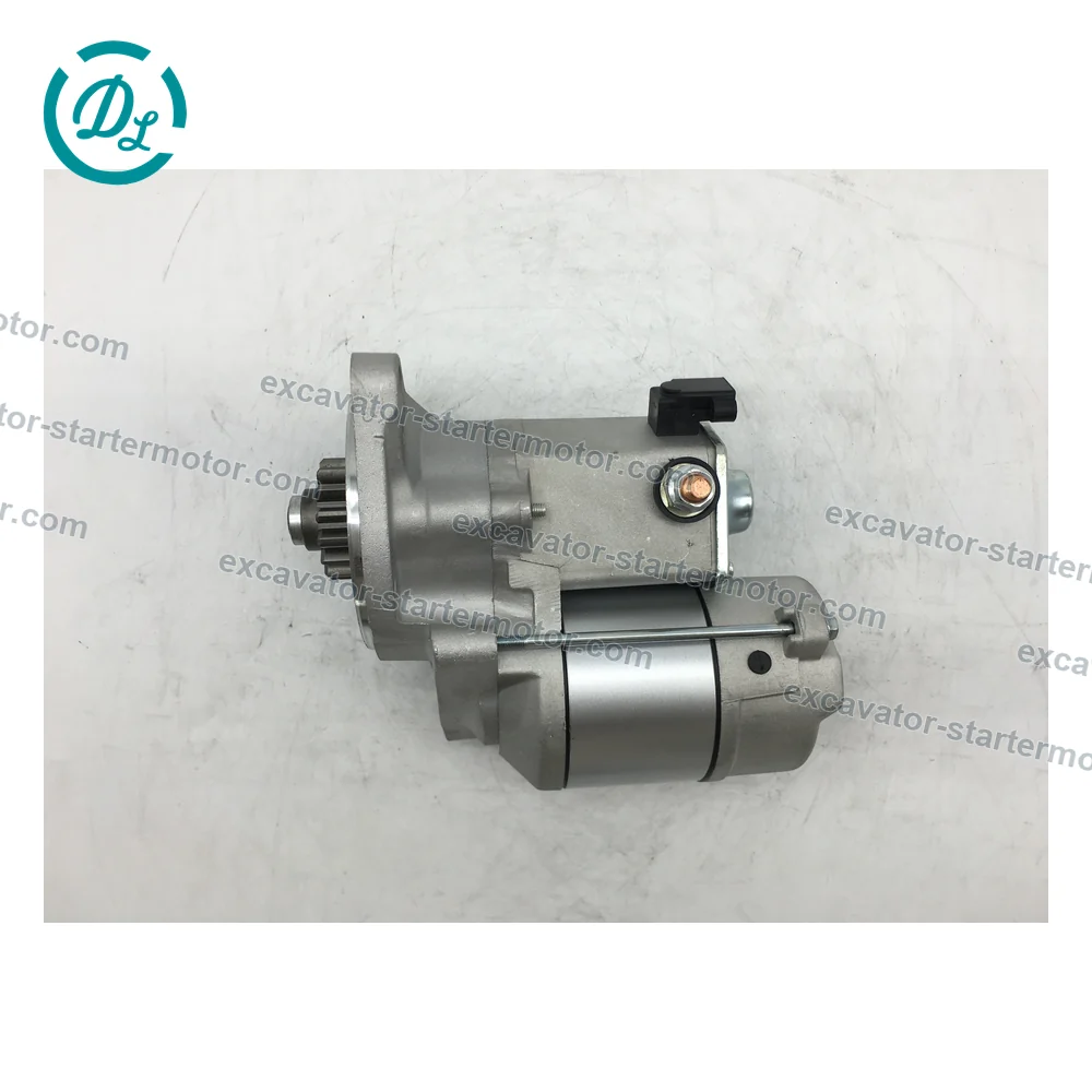 119209-77010 12V 1.4kW 15-Tooth Starter for Yanmar 3TNV76, OEM/reference 119209-77010, 12V 1.4kW 15-Tooth Starter Motor