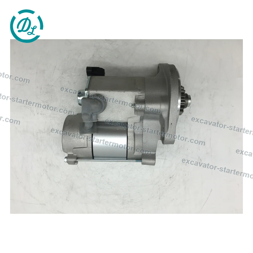 119209-77010 12V 1.4kW 15-Tooth Starter for Yanmar 3TNV76, OEM/reference 119209-77010, 12V 1.4kW 15-Tooth Starter Motor, product view 4