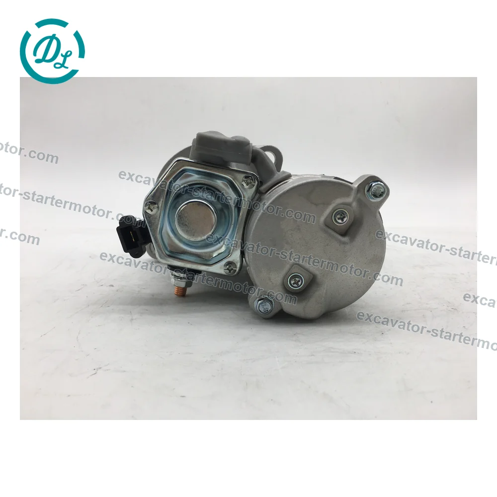 119209-77010 12V 1.4kW 15-Tooth Starter for Yanmar 3TNV76, OEM/reference 119209-77010, 12V 1.4kW 15-Tooth Starter Motor, product view 5