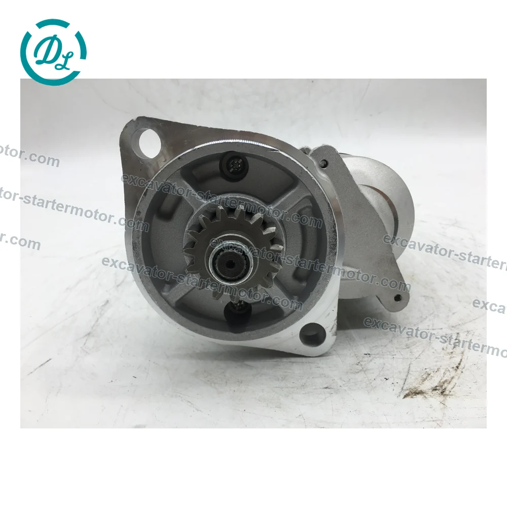 119209-77010 12V 1.4kW 15-Tooth Starter for Yanmar 3TNV76, OEM/reference 119209-77010, 12V 1.4kW 15-Tooth Starter Motor, product view 6
