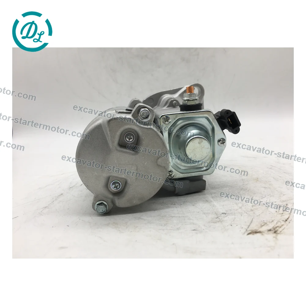 119209-77010 12V 1.4kW 15-Tooth Starter for Yanmar 3TNV76, OEM/reference 119209-77010, 12V 1.4kW 15-Tooth Starter Motor, product view 8