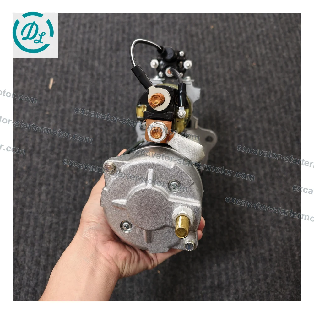 M9T82182AM 24V 7.0kW 12T Starter for Volvo A25D A30D A35D, OEM/reference M9T82182AM, 24V 7.0kW 12-Tooth Reduction Starter Motor, product view 5