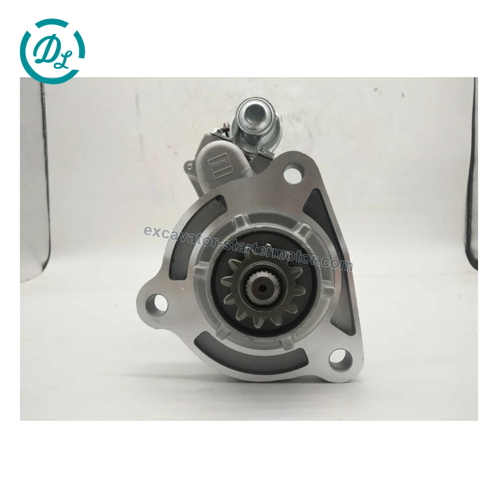 5310735 8200895 24V 7.5kW 12-Tooth 35MT Starter for Cummins QSB7 6LTAA9.3, OEM/reference 5310735, 24V 7.5kW 12-Tooth 35MT Starter, product view 4