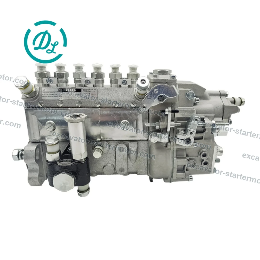 101608-6541 Inline Fuel Injection Pump for Mitsubishi 6D34 Sany SY195 SY205 SY215, OEM/reference 101608-6541, Six-Cylinder Inline Fuel Injection Pump