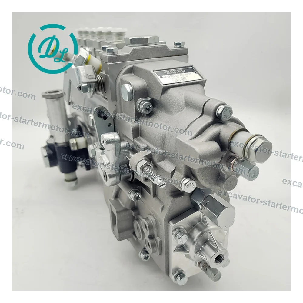 101608-6541 Inline Fuel Injection Pump for Mitsubishi 6D34 Sany SY195 SY205 SY215, OEM/reference 101608-6541, Six-Cylinder Inline Fuel Injection Pump, product view 2