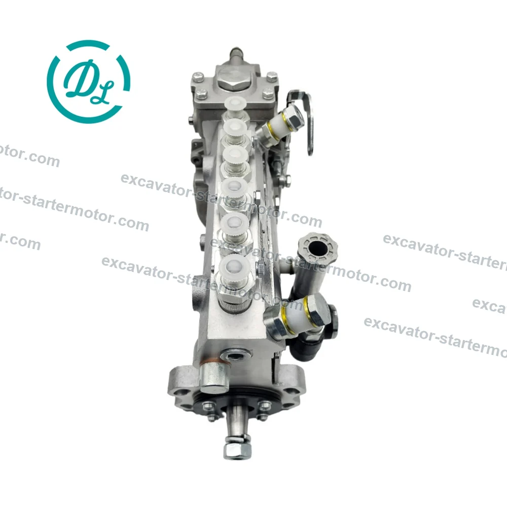 101608-6541 Inline Fuel Injection Pump for Mitsubishi 6D34 Sany SY195 SY205 SY215, OEM/reference 101608-6541, Six-Cylinder Inline Fuel Injection Pump, product view 5