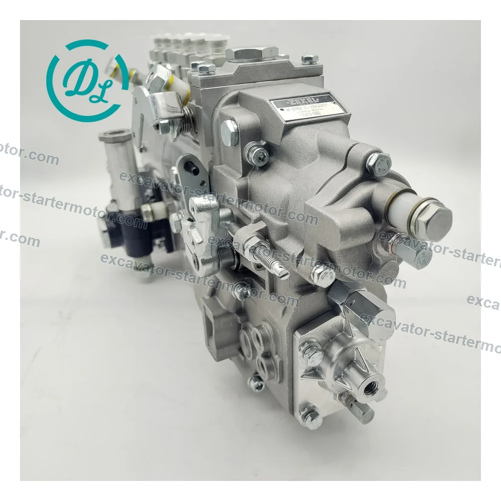 101608-6541 Inline Fuel Injection Pump for Mitsubishi 6D34 Sany SY195 SY205 SY215, OEM/reference 101608-6541, Six-Cylinder Inline Fuel Injection Pump, product view 8