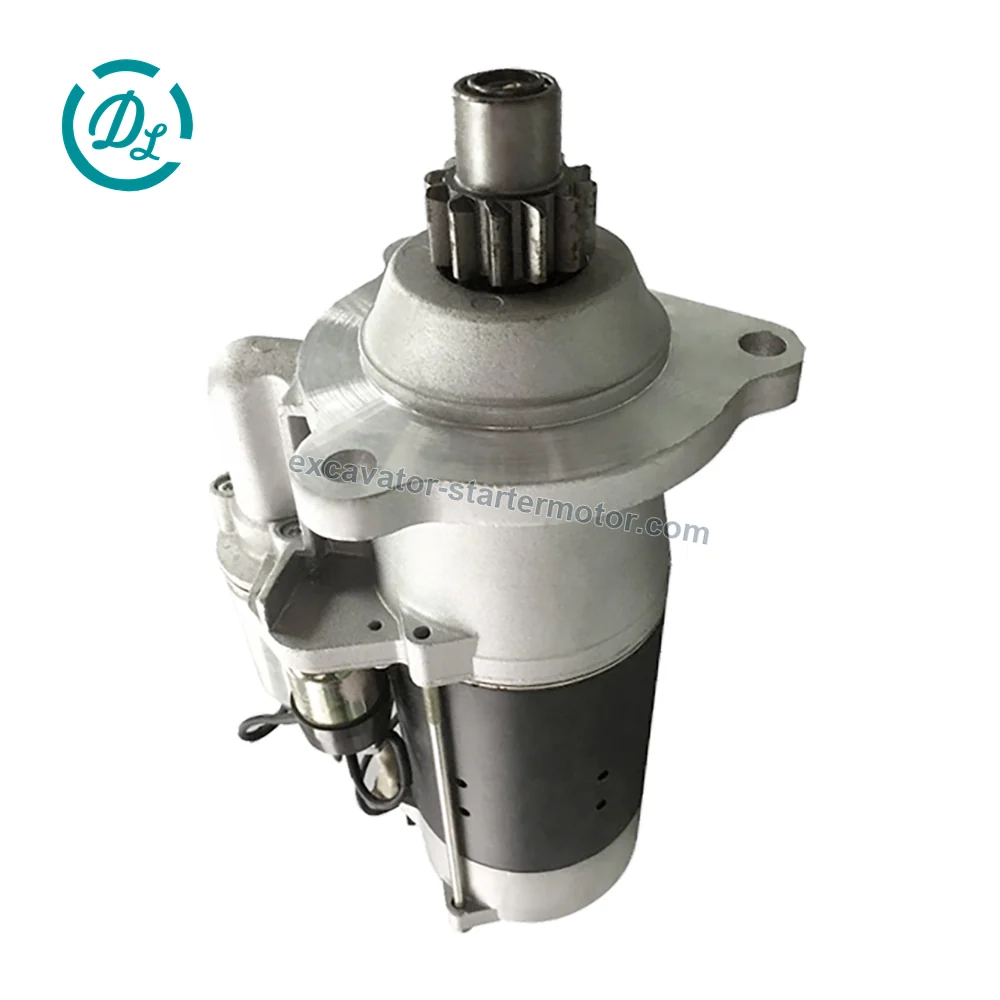 0001330007 24V 6.0kW 12T Starter Motor for Volvo Penta D12, OEM/reference 0001330007, 24V 6.0kW 12-Tooth Starter Motor, product view 2