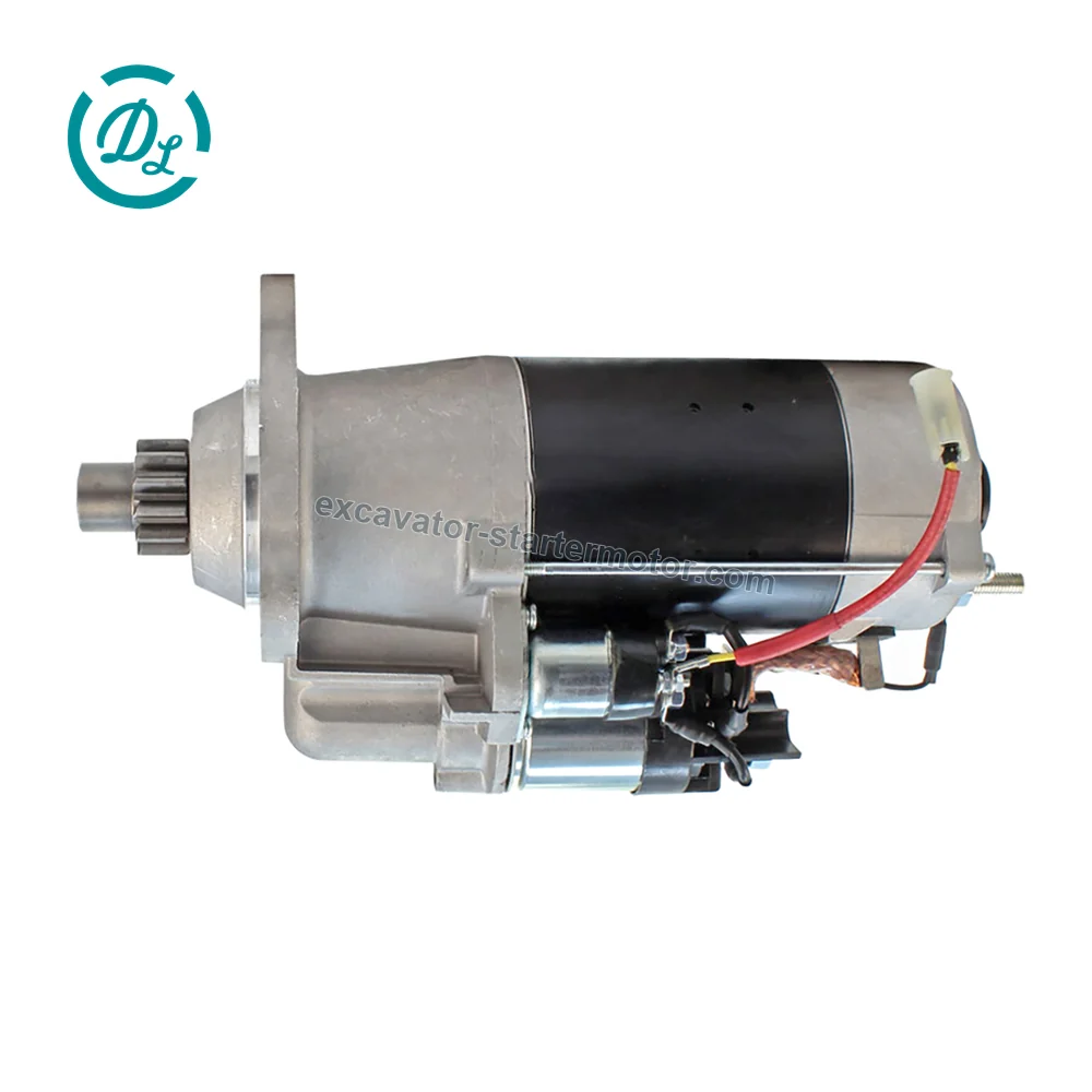 0001330007 24V 6.0kW 12T Starter Motor for Volvo Penta D12, OEM/reference 0001330007, 24V 6.0kW 12-Tooth Starter Motor, product view 3