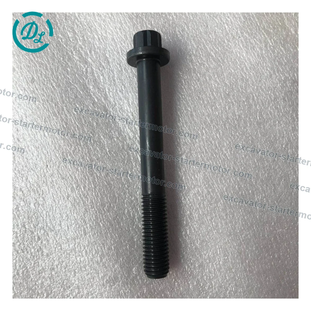 8-94396207-3 M14x115 Cylinder Head Bolt for Isuzu 6HK1, OEM/reference 8-94396207-3, M14x115 Cylinder Head Bolt, product view 2