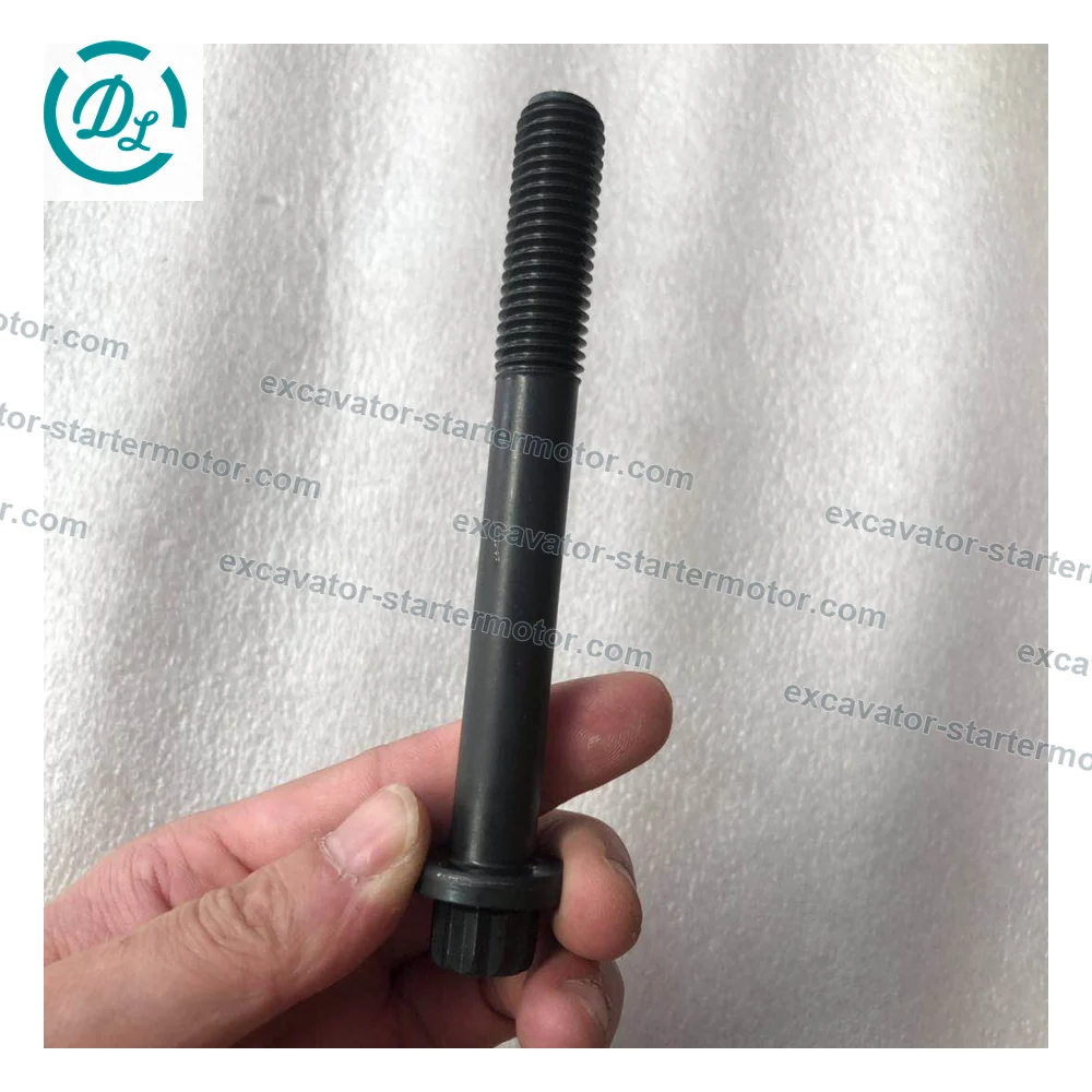 8-94396207-3 M14x115 Cylinder Head Bolt for Isuzu 6HK1, OEM/reference 8-94396207-3, M14x115 Cylinder Head Bolt, product view 5
