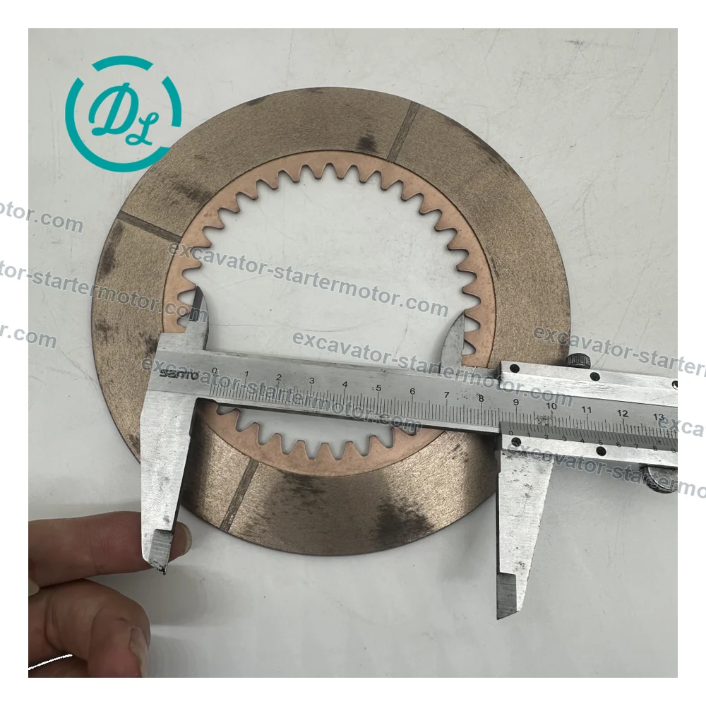 61963-00600 Friction Plate for Mitsubishi MG460 MG530 MG560 Blade Slip Clutch, OEM/reference 61963-00600, 37T Blade Slip-Clutch Friction Plate, product view 3