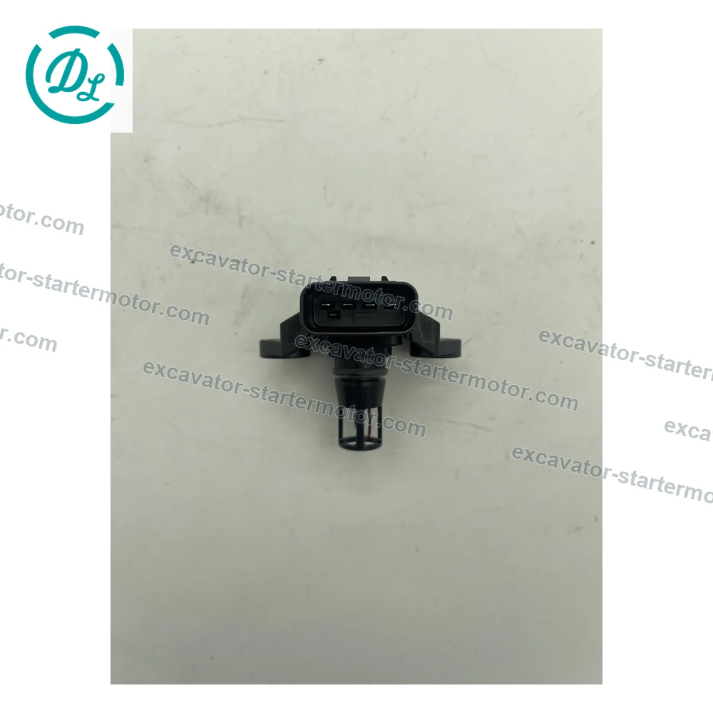 8981216971 MAP Pressure Sensor for Isuzu 4HK1 6HK1 Engines, OEM/reference 8981216971, Three-Pin MAP Pressure Sensor
