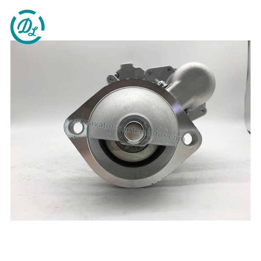 8970298632 24V 4.5kW 9T Starter for Isuzu 4BD1 4BD1T, OEM/reference 8970298632, 24V 4.5kW CW 9-Tooth Starter, product view 4