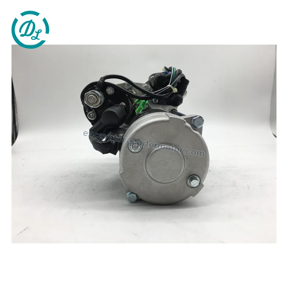 8970298632 24V 4.5kW 9T Starter for Isuzu 4BD1 4BD1T, OEM/reference 8970298632, 24V 4.5kW CW 9-Tooth Starter, product view 5