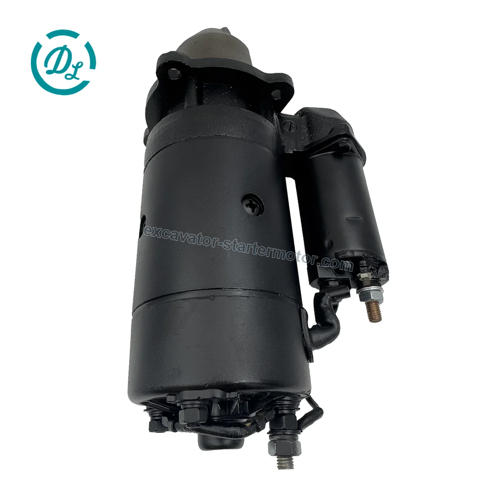 5287988 24V CW Starter Motor for Cummins ISB ISD B6.7, OEM/reference 5287988, 24V Clockwise Starter Motor, product view 3