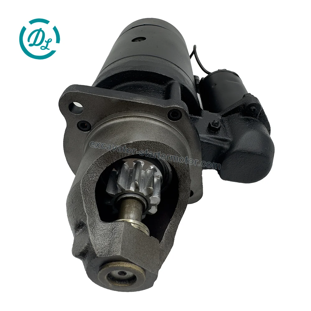 5287988 24V CW Starter Motor for Cummins ISB ISD B6.7, OEM/reference 5287988, 24V Clockwise Starter Motor, product view 4