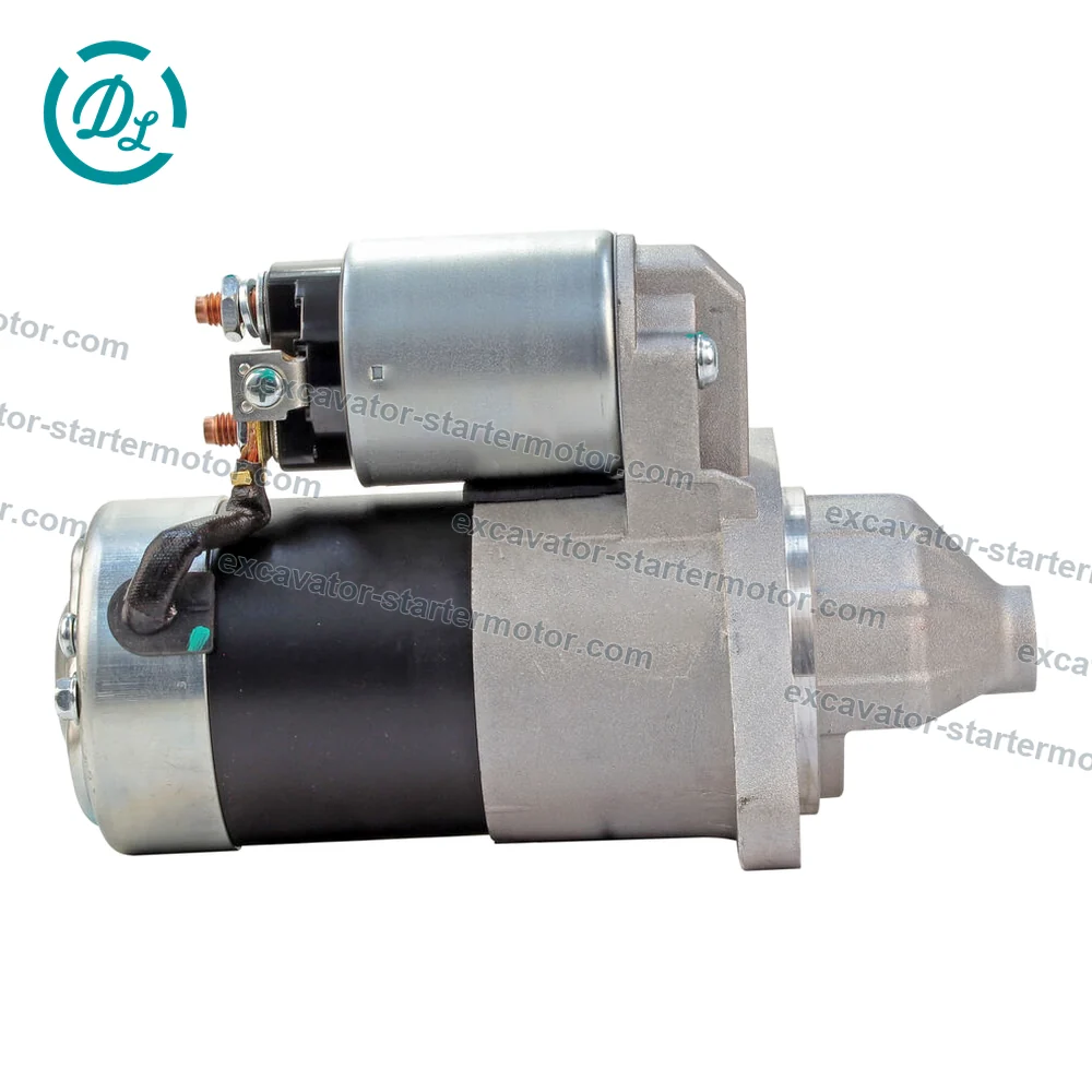 128170-77010 12V 1kW 9T Starter for Yanmar 1GM 2GM 3GM, OEM/reference 128170-77010, 12V 1.0kW 9T Starter Motor