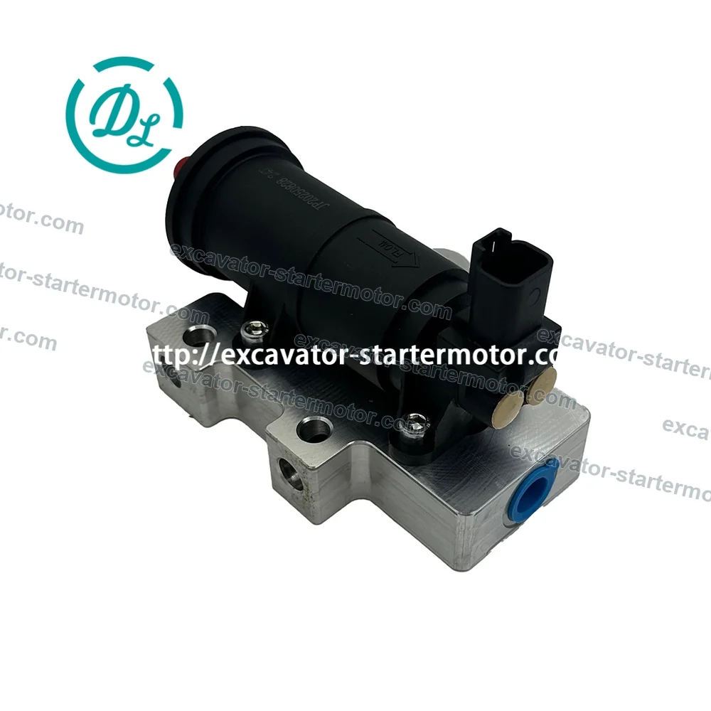 446-5409 24V Fuel Transfer Pump for CAT 320E C4.4 C6.6 C7.1, OEM/reference 446-5409, 24V Electric Fuel Transfer Pump, product view 3