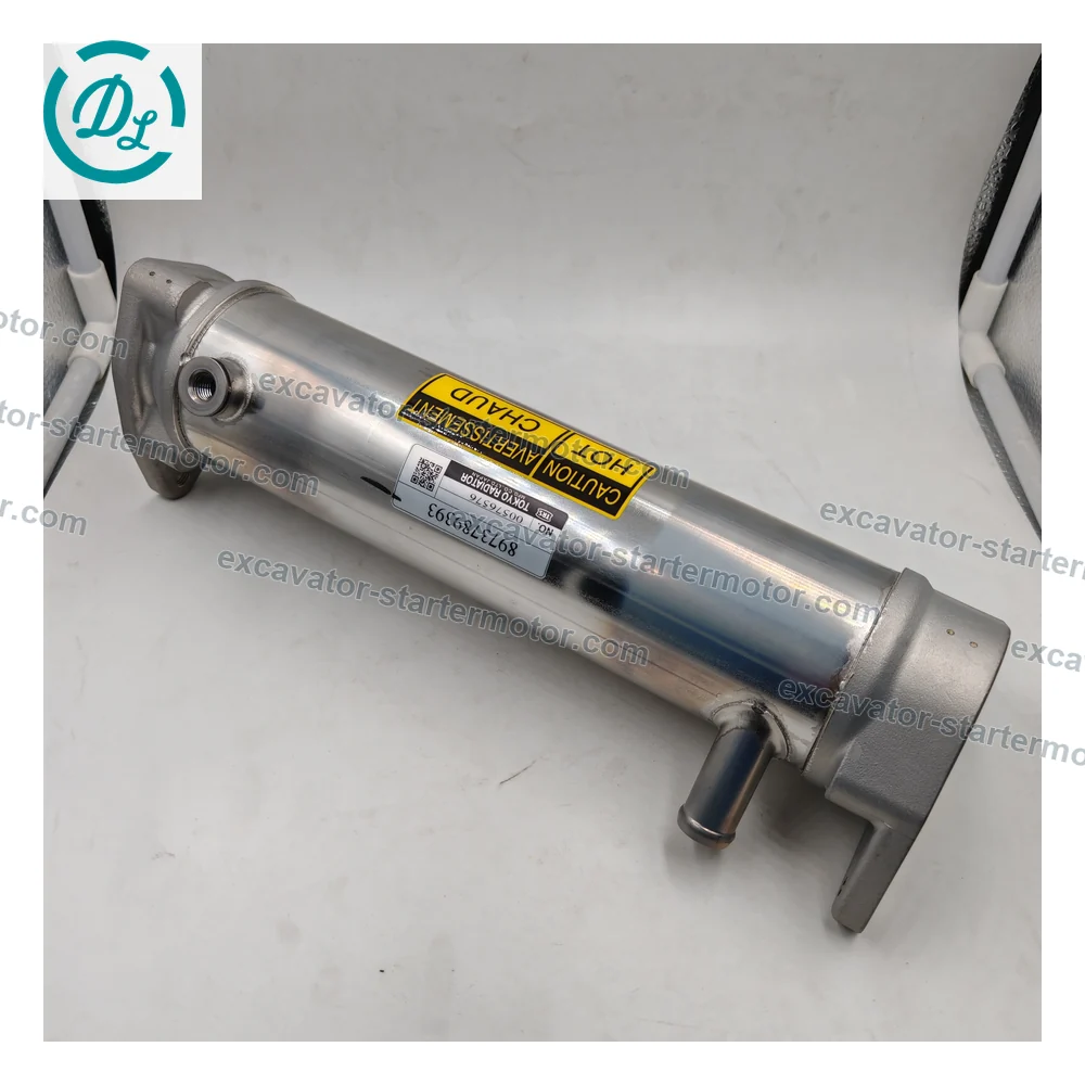 8-97378939-3 EGR Cooler for Isuzu 4HK1 Deere 190DW 220DW, OEM/reference 8-97378939-3, Exhaust Gas Recirculation Cooler