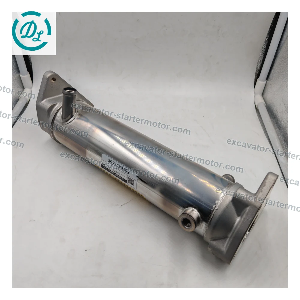 8-97378939-3 EGR Cooler for Isuzu 4HK1 Deere 190DW 220DW, OEM/reference 8-97378939-3, Exhaust Gas Recirculation Cooler, product view 3