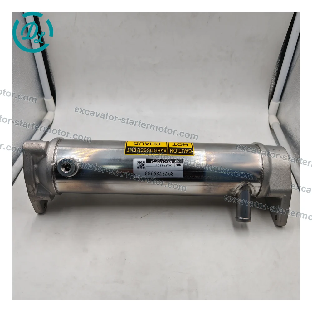 8-97378939-3 EGR Cooler for Isuzu 4HK1 Deere 190DW 220DW, OEM/reference 8-97378939-3, Exhaust Gas Recirculation Cooler, product view 7