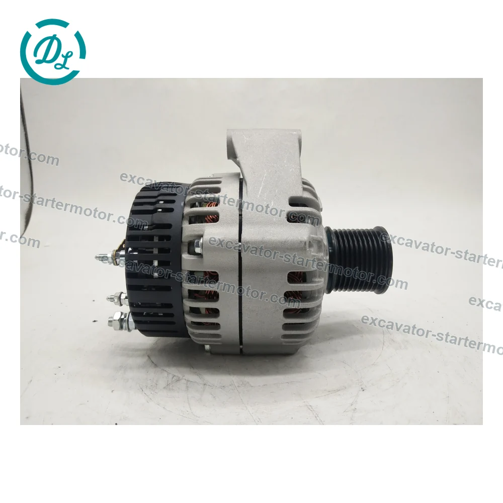 01183443 28V 55A Alternator for Deutz BF4L913 BF6M1013 Engines, OEM/reference 01183443, 28V 55A Alternator with RPM Sensor, product view 3