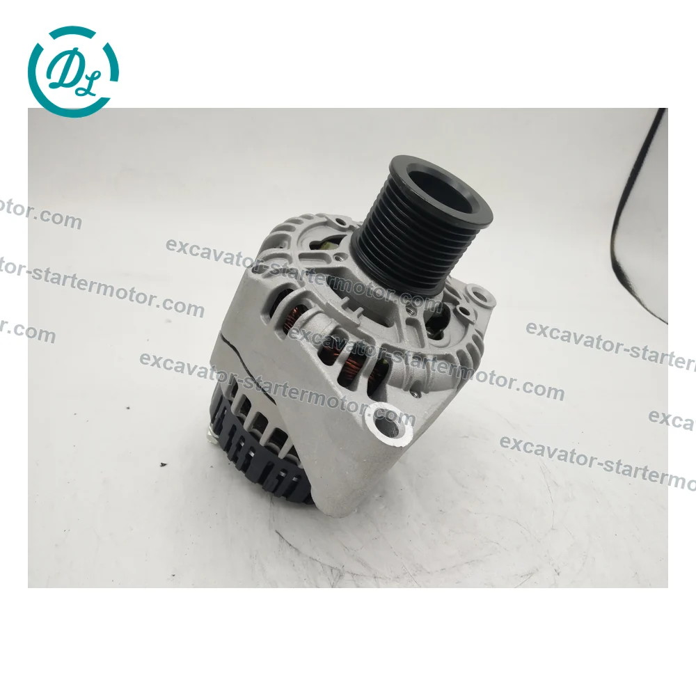 01183443 28V 55A Alternator for Deutz BF4L913 BF6M1013 Engines, OEM/reference 01183443, 28V 55A Alternator with RPM Sensor, product view 4