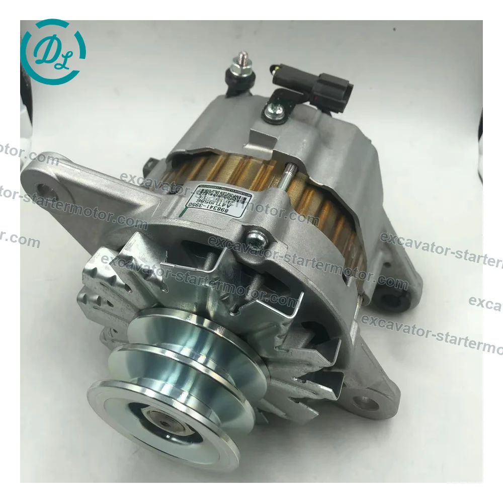 8-98341395-0 24V 50A Alternator for Isuzu 6BG1 6WG1, OEM/reference 8-98341395-0, 24V 50A Alternator, product view 2
