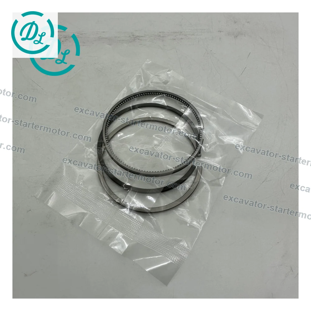 16271-21050 STD 76mm Piston Ring Set for Kubota D1005 V1305, OEM/reference 16271-21050, Standard Piston Ring Set, product view 2