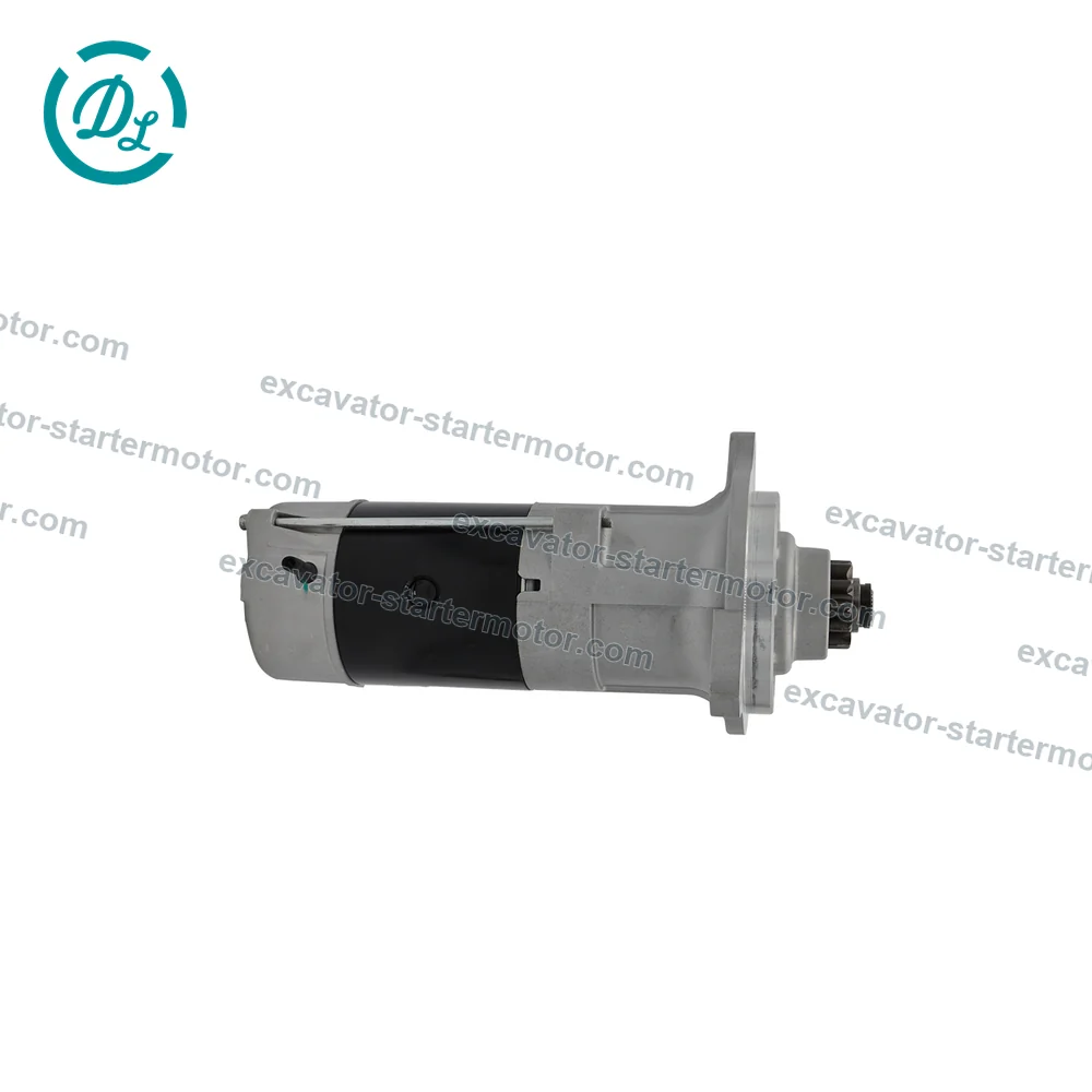 1-87618275-0 1-81100421-5 24V 7.0kW 11T Starter for Isuzu 6WG1 SH800-6, OEM/reference 1-87618275-0, 24V 7.0kW 11-Tooth Reduction Starter Motor, product view 2