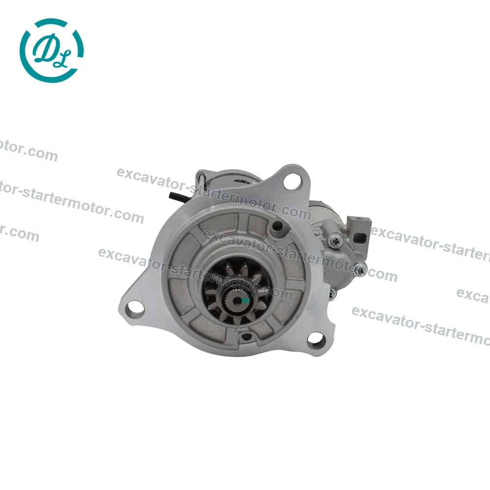 1-87618275-0 1-81100421-5 24V 7.0kW 11T Starter for Isuzu 6WG1 SH800-6, OEM/reference 1-87618275-0, 24V 7.0kW 11-Tooth Reduction Starter Motor, product view 5