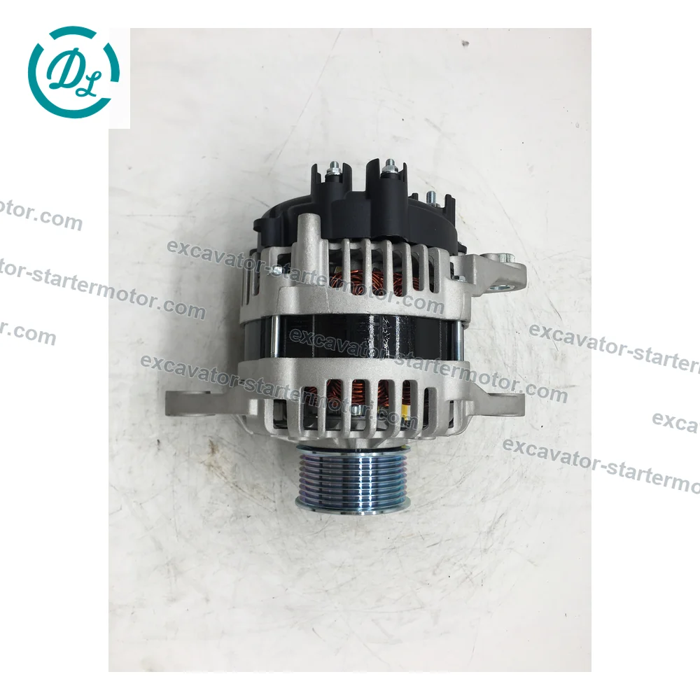 5310736 24V 70A 16SI Alternator for Cummins QSL9.3 Engine, OEM/reference 5310736, 24V 70A Delco 16SI 8-Groove Alternator