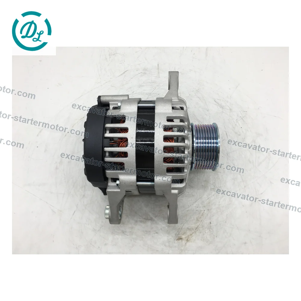 5310736 24V 70A 16SI Alternator for Cummins QSL9.3 Engine, OEM/reference 5310736, 24V 70A Delco 16SI 8-Groove Alternator, product view 3